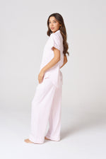 Load image into Gallery viewer, Women&#39;s Pink Stripes Pajama Set
